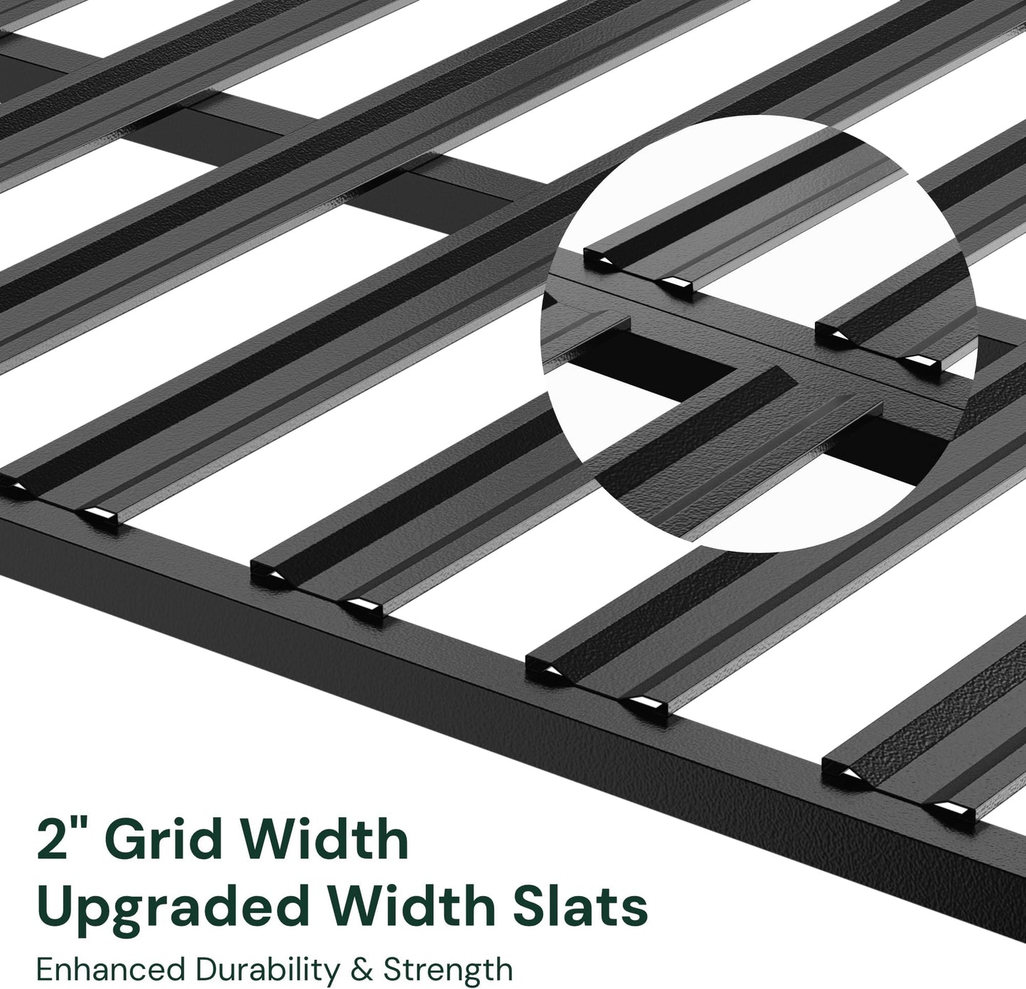 Adrinfly Upgraded 800LBS Ceiling Garage Storage Rack with 2" Wide Slats, Adjustable Height 22"-40", Cold-Rolled Steel Construction for Stable Overhead Organization